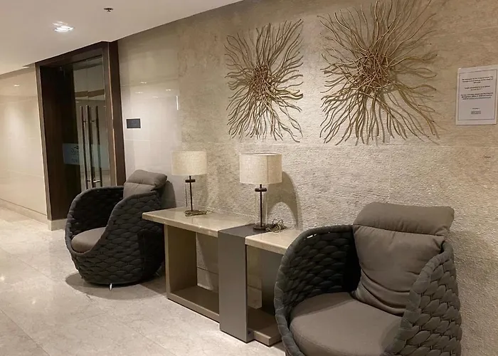 1bedroom Fully Furnished With Balcony At Shore 3 Tower4 Apartamento